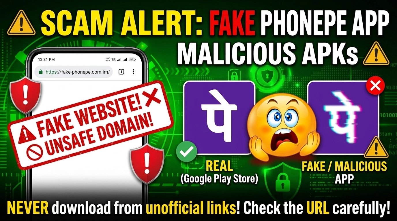 Fake PhonePe App