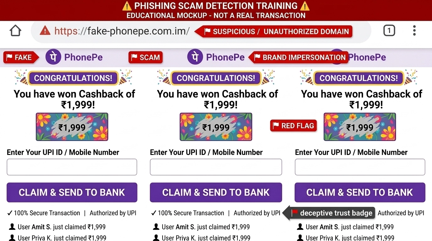 Fake PhonePe Payment